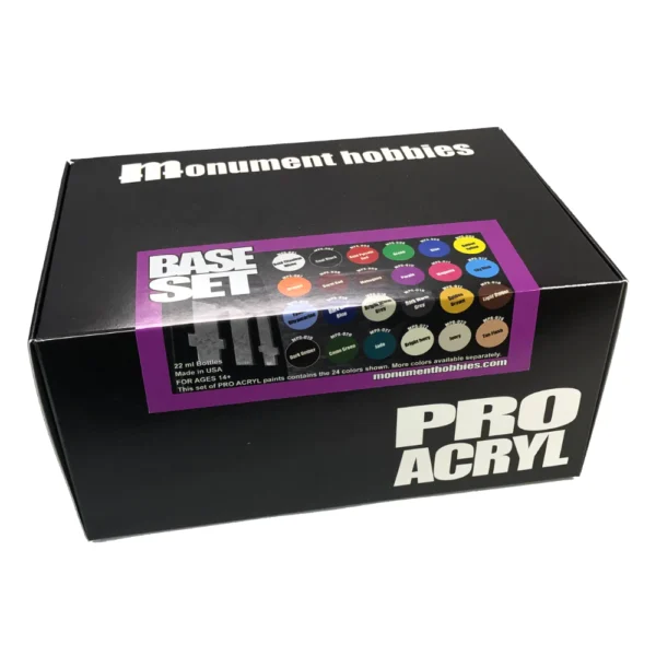 Pro Acryl Base Set. 24 Colors