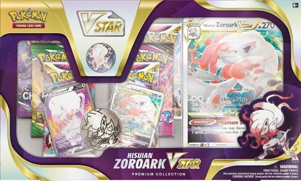 Pokémon TCG: Hisuian Zoroark V Star Premium Collection - Image 2