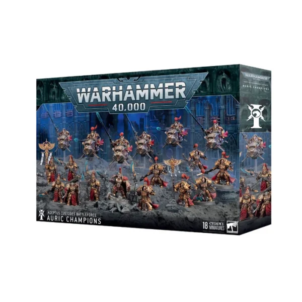 Adeptus Custodes Battleforce Auric Champions - WH40k