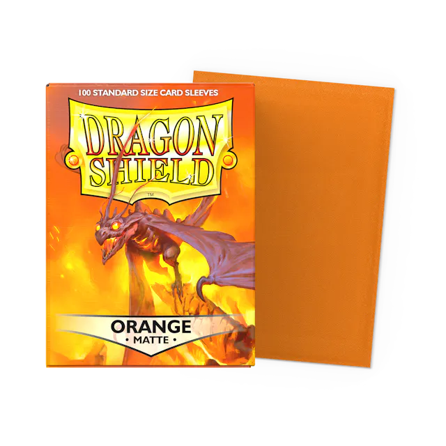 Dragon shield: Orange matte