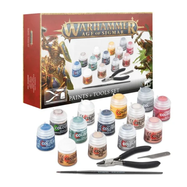 Warhammer Age of Sigmar: Paints and Tools 4E