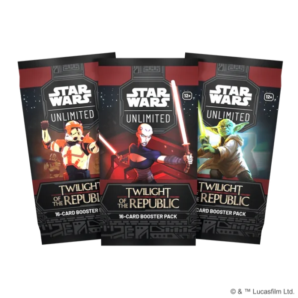 Star Wars: Unlimited - Twiligth of the Republic: Booster (Inglés)
