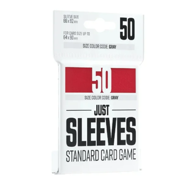 Just Sleeves Standard Card Game Red