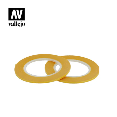 T07003 Cinta enmascarar 2mm x 18m 2pcs