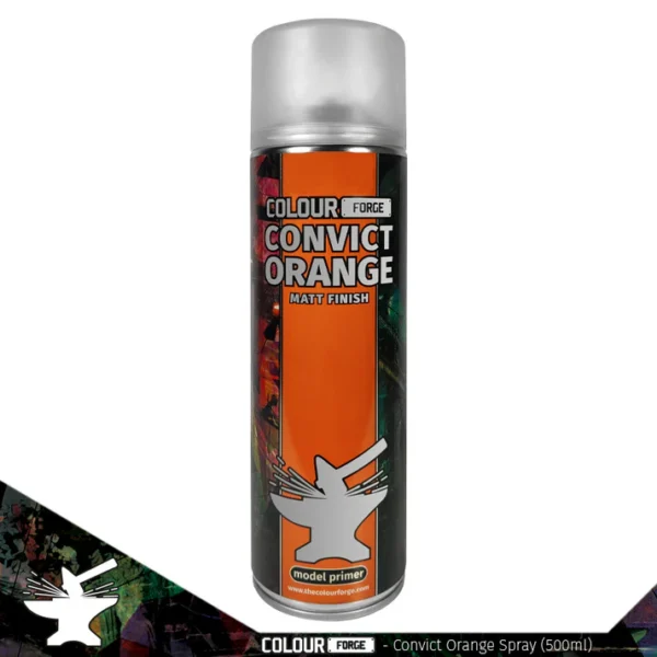 Colour Forge Spray: Convict Orange (Primer)