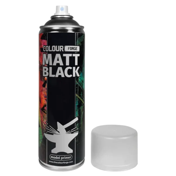 Colour Forge Spray: Matt Black (Primer) - Image 3