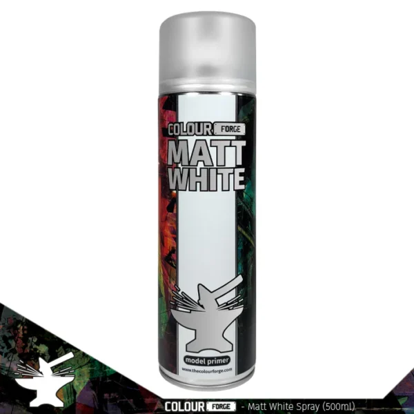 Colour Forge Spray: Matt White (Primer)