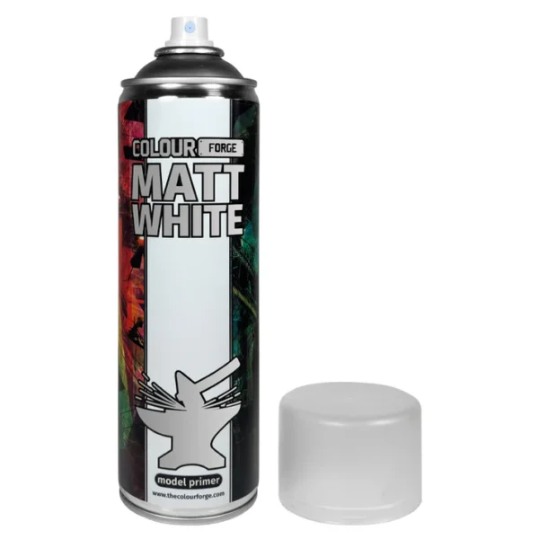 Colour Forge Spray: Matt White (Primer) - Image 2