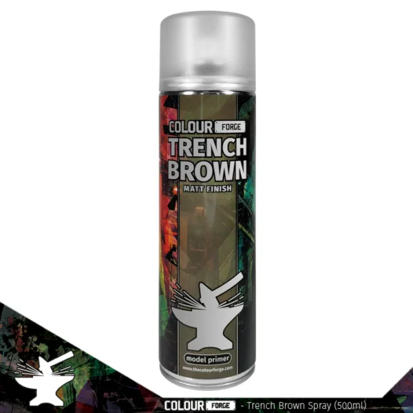 Colour Forge Spray: Trench Brown (Primer)