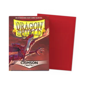 Crimson - Matte Sleeves - Standard Size