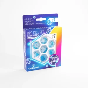 RPG DICE SET (set of 7)  GLOW SERIES