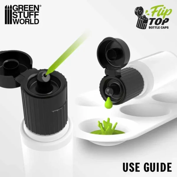 Tapones Gotero Flip-top