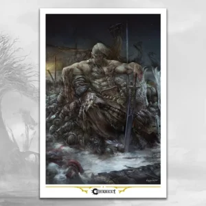 The Nords Svarthgalm - Conquest Iconic Art Print