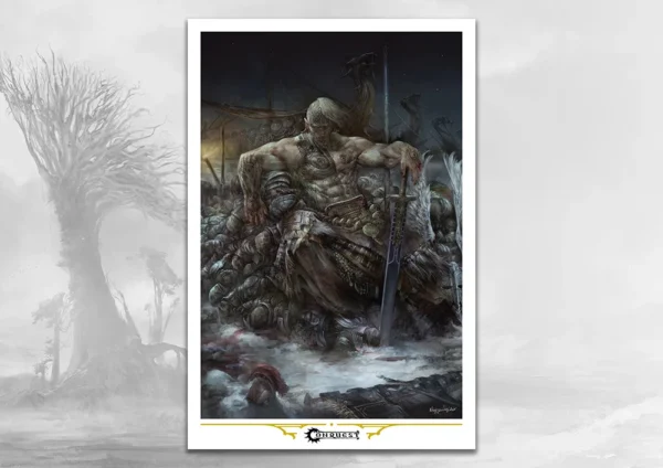 The Nords Svarthgalm - Conquest Iconic Art Print