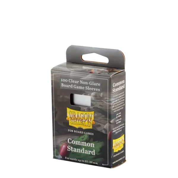 Dragon Shield - Micas Common Standard Clear/Non-Glare: Board Game Sleeves