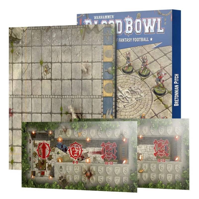B/BOWL: BRETONNIAN TEAM PITCH & DUGOUTS - Image 2