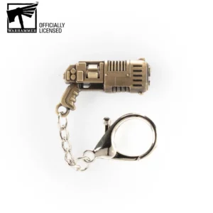 Starforged: Mephiston's Plasma Pistol Keychain