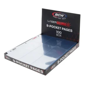LaserWeld 9-Pocket Page - Side Load (100 CT. Box)