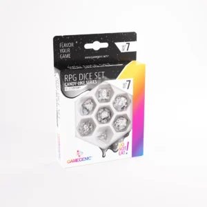 RPG DICE SET (set of 7)  CANDY-LIKE SERIES (Balckberry)