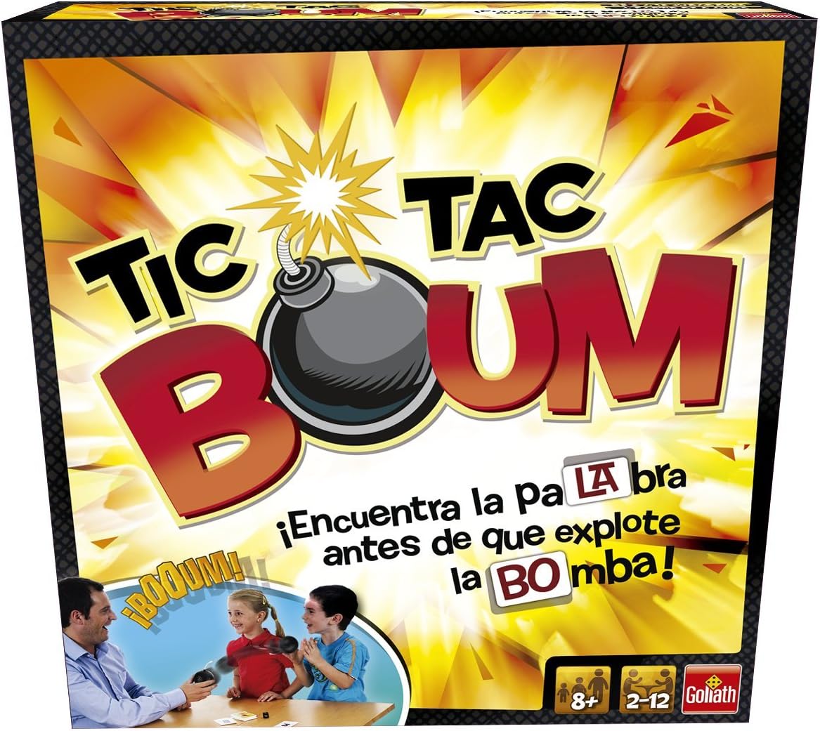 Goliath Games Juego de Mesa Tic TAC Boum