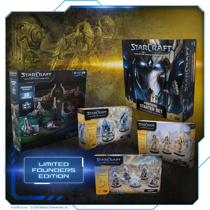 StarCraft® Army Bundle - Founders Edition Protoss (PREVENTA)