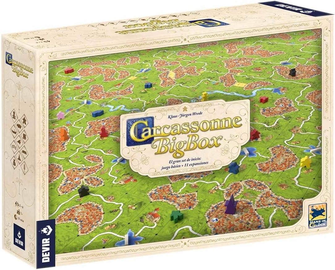 Devir Carcassonne Plus Juego de Mesa