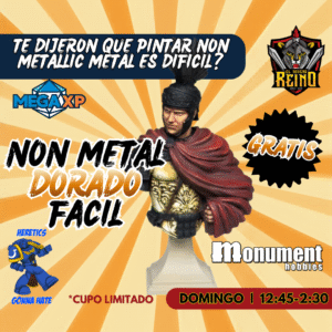 Non Metal dorado fácil MEGA XP