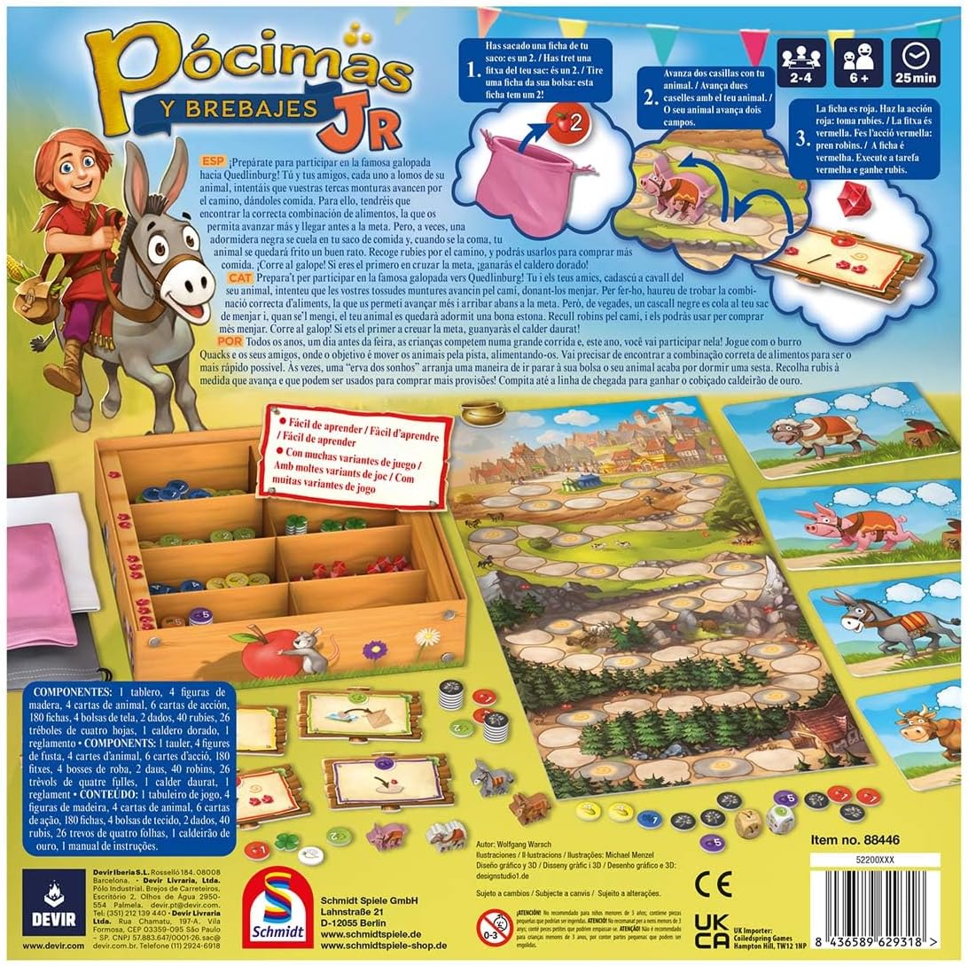 Devir Pócimas y Brebajes Junior Juego de Mesa en Español - Image 3