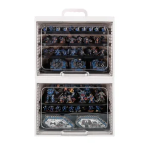 Jucoci Transportadora ABS blanca para miniaturas