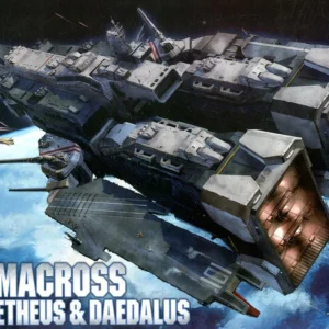 SDF-1 MACROSS w/ PROMETHEUS & DAEDALUS (Plastic model)