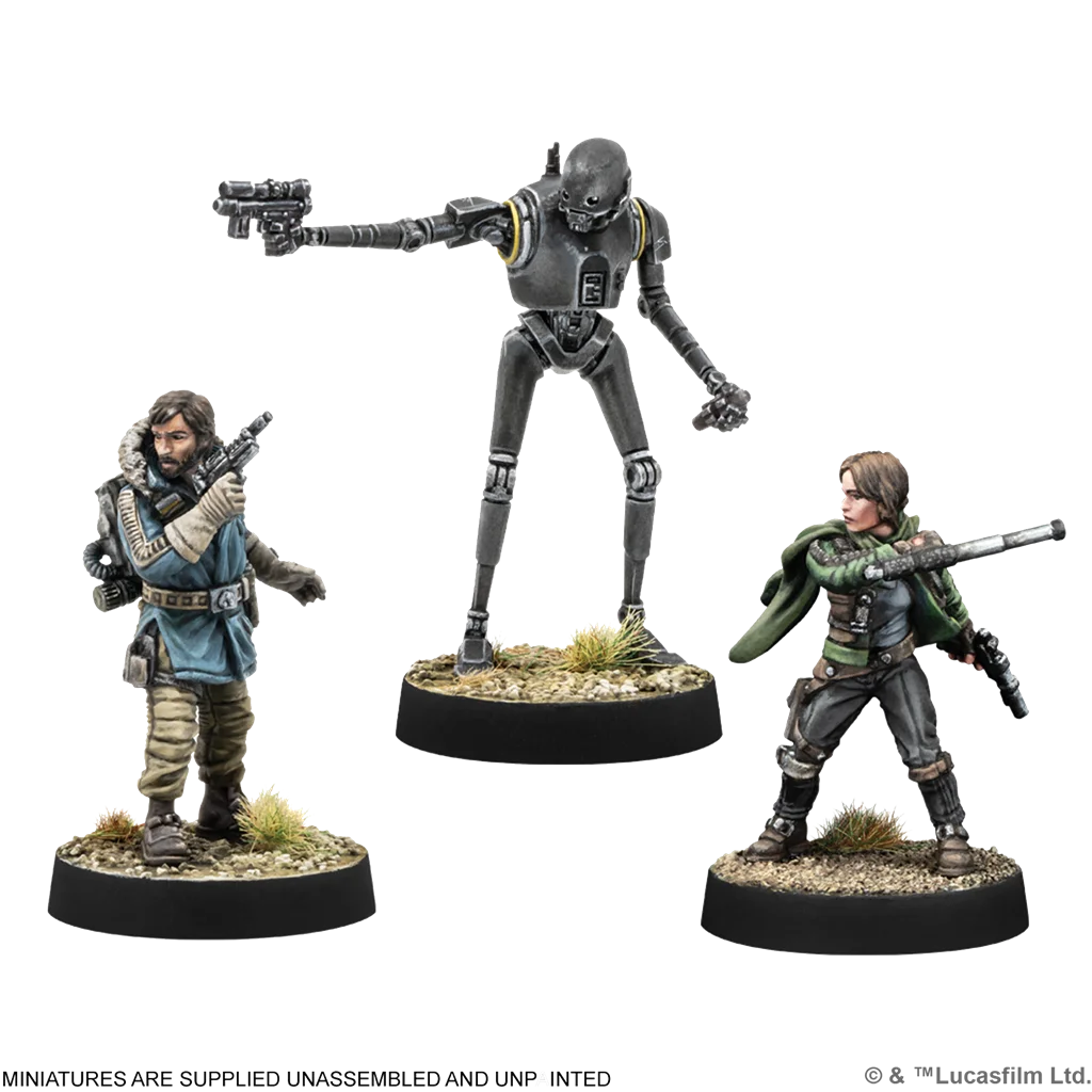 SW Legión: Cassian Andor, Jyn Erso & K-2SO - Image 2