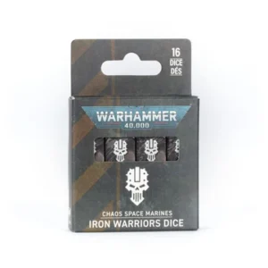 WARHAMMER 40000: IRON WARRIORS DICE