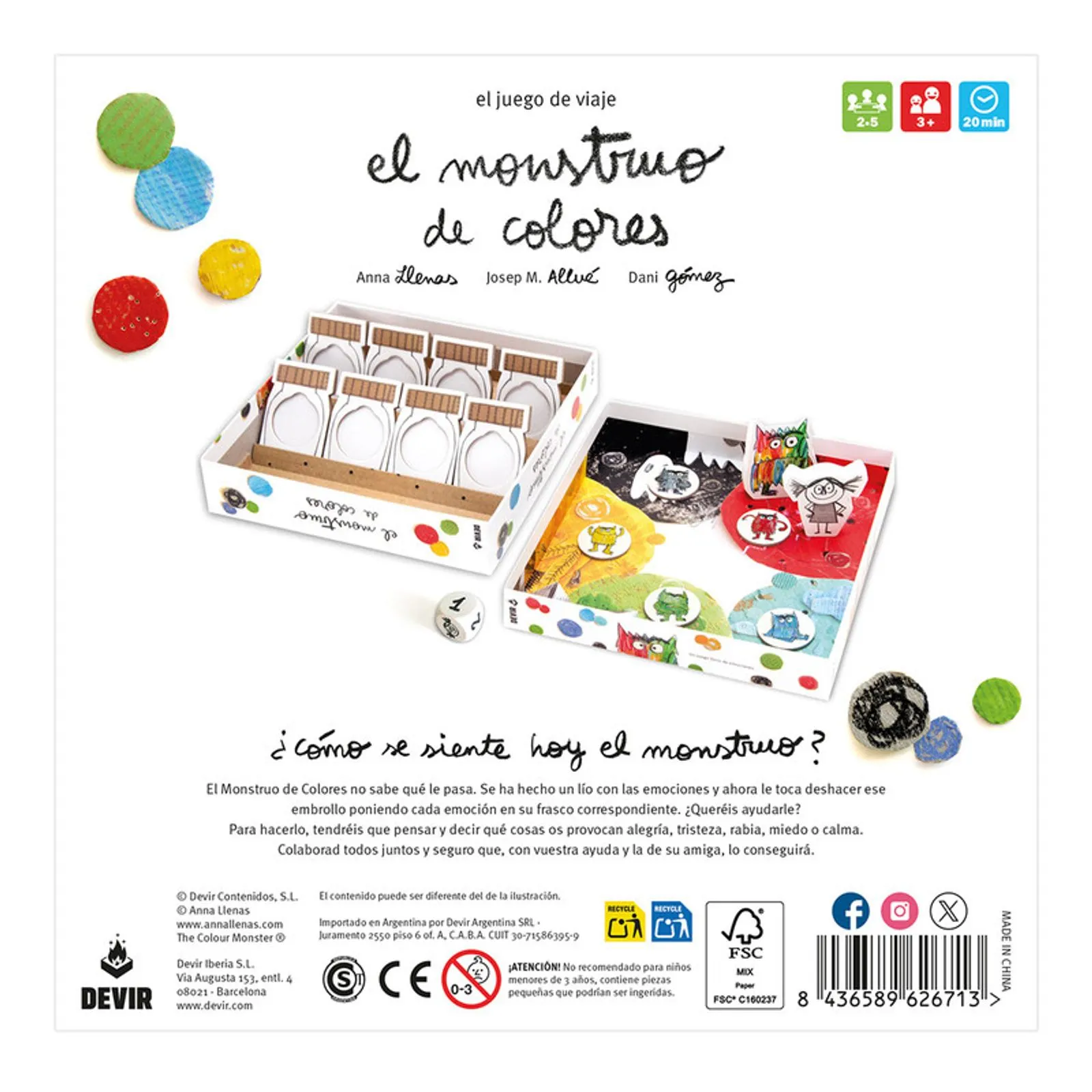 El Monstruo de Colores - edición viaje (español) - Image 3