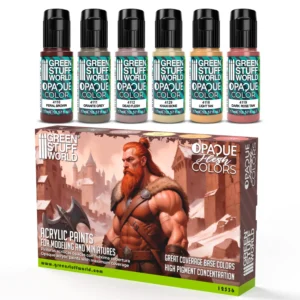 Set Pintura Opaca - Colores Carne