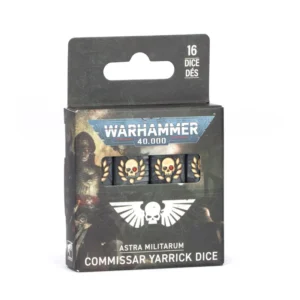 ASTRA MILITARUM: COMMISSAR YARRICK DICE