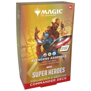Magic: TG, Marvel Super Heroes Commander Deck - Avengers Assemble (Collector's Edition) (inglés)