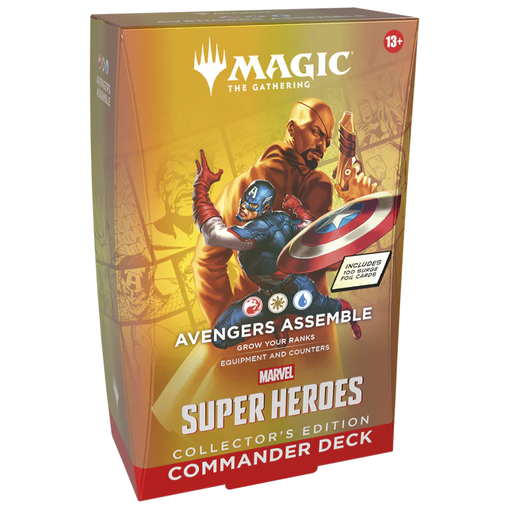 Magic: TG, Marvel Super Heroes Commander Deck - Avengers Assemble (Collector's Edition) (inglés)