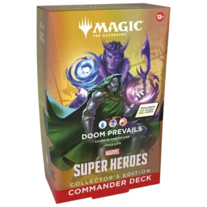 Magic: TG, Marvel Super Heroes Commander Deck - Doom Prevails (Collector's Edition) (inglés)