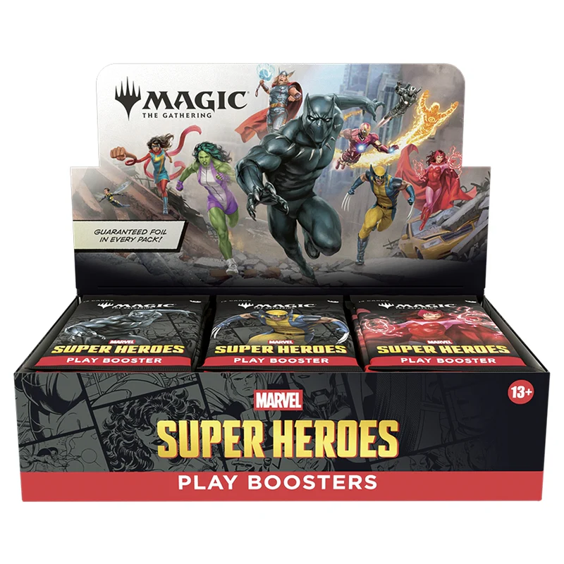 Magic the Gathering: Marvel Super Heroes Play Booster DISPLAY - ESPAÑOL