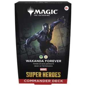 Marvel Super Heroes - Commander Deck: Wakanda Forever (Inglés)
