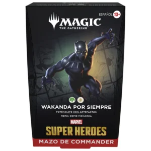 Marvel Super Heroes - Commander Deck: Wakanda Forever (Español)