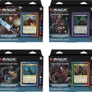 Magic: The Gathering Warhammer 40,000 Commander Deck Bundle (inglés)