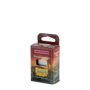 European Mini - Clear/Non-Glare - Board Game Sleeves
